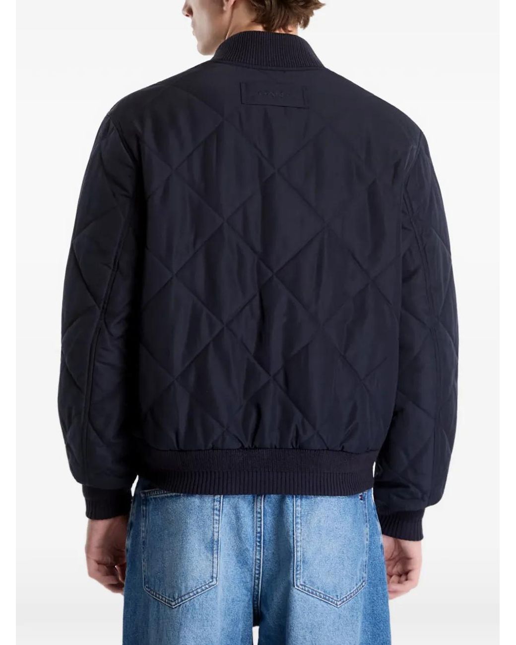 Chaqueta Acolchada Reversible Gant de hombre de color Blue