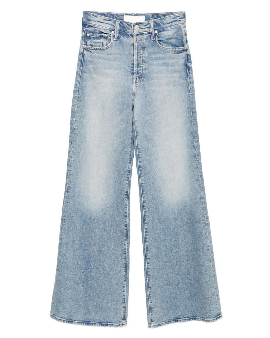 Mother Blue The Tomcat Roller Jeans