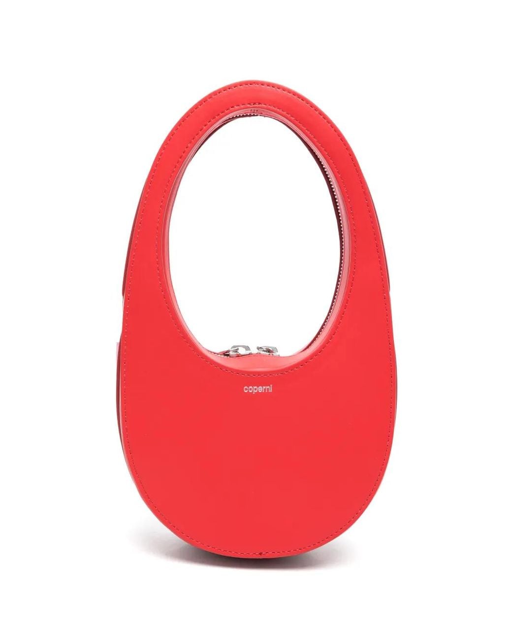 Borsa Tote Swipe Mini di Coperni in Red