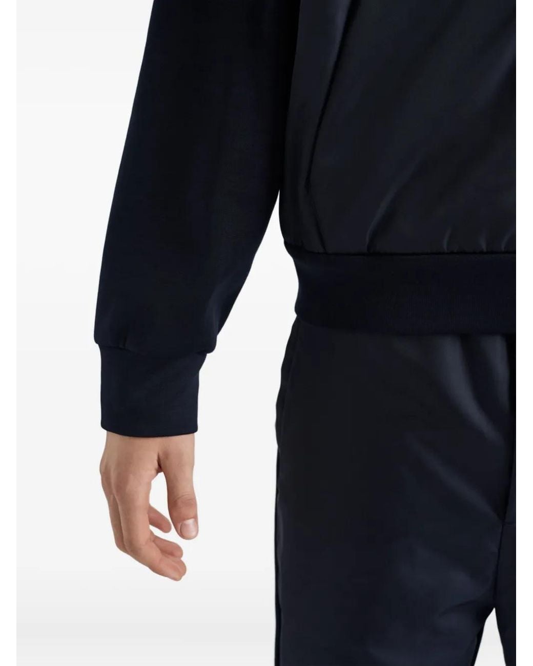 Prada Kapuzenjacke Mit Kordelzug in Blue für Herren