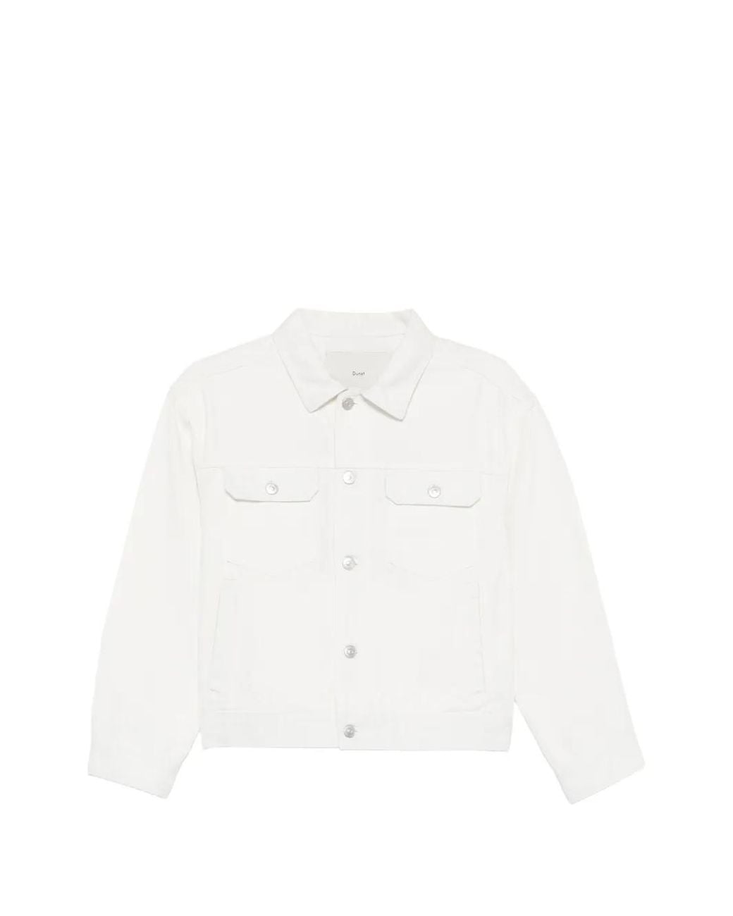 DUNST White Denim Trucker Jacket