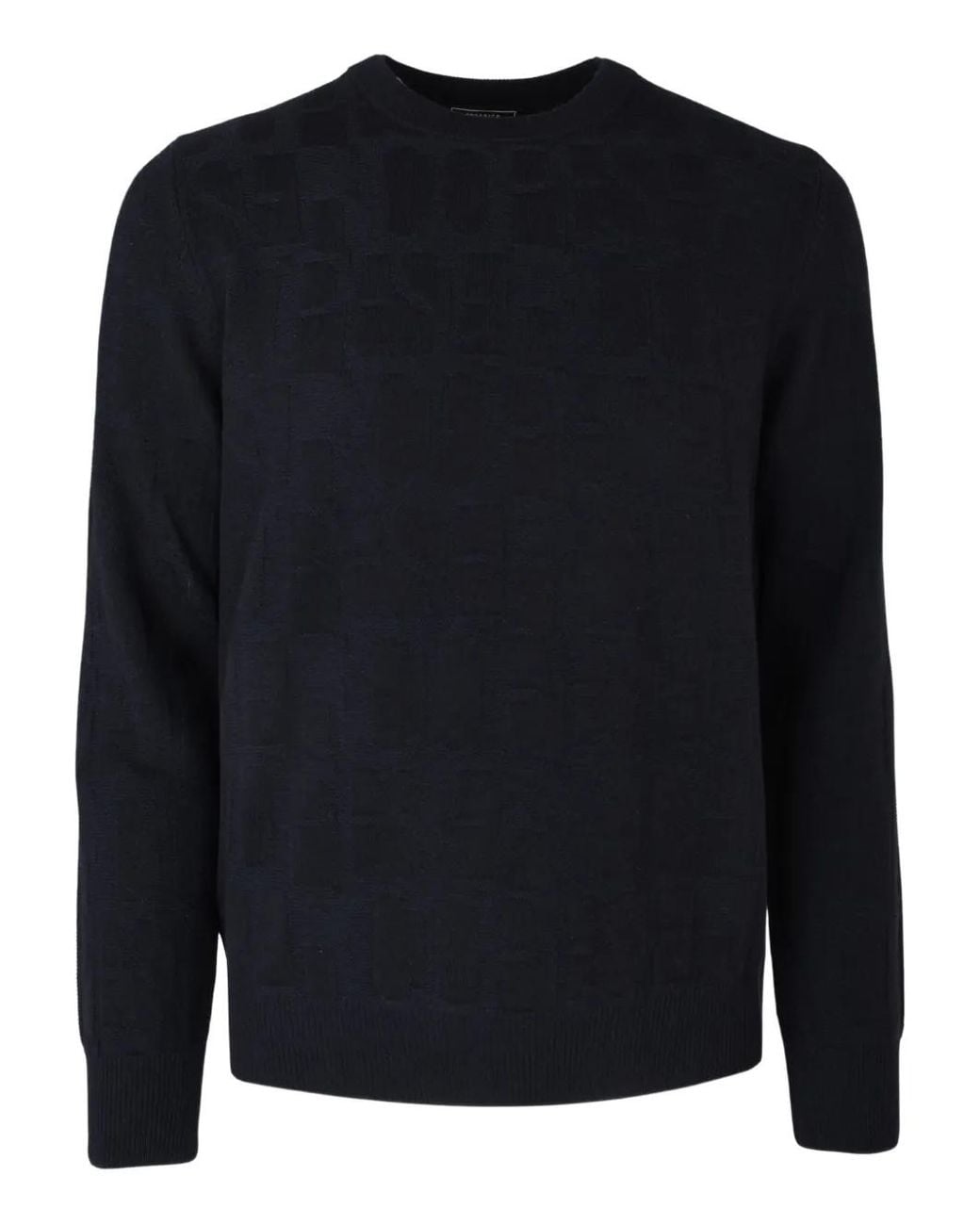 Peserico Blue Crew-Neck Sweater for men