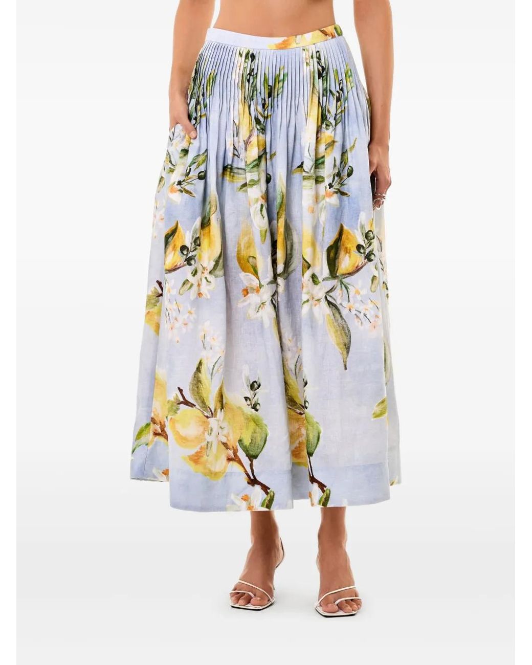 Nicholas Blue Amabelle Midi Skirt
