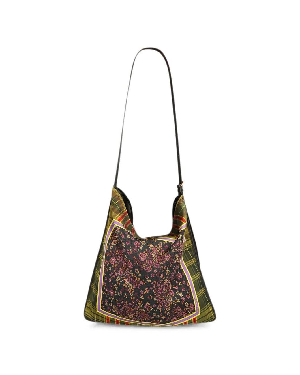 Dries Van Noten Yellow Große Schaltasche