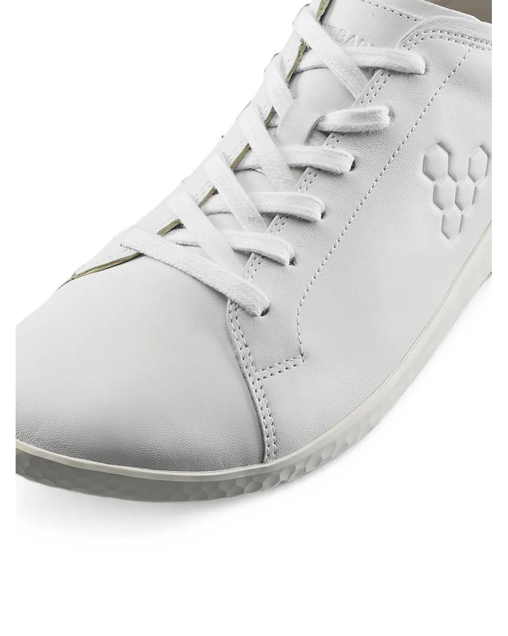 Vivobarefoot White Geo Court Iv Low-Top Sneakers for men