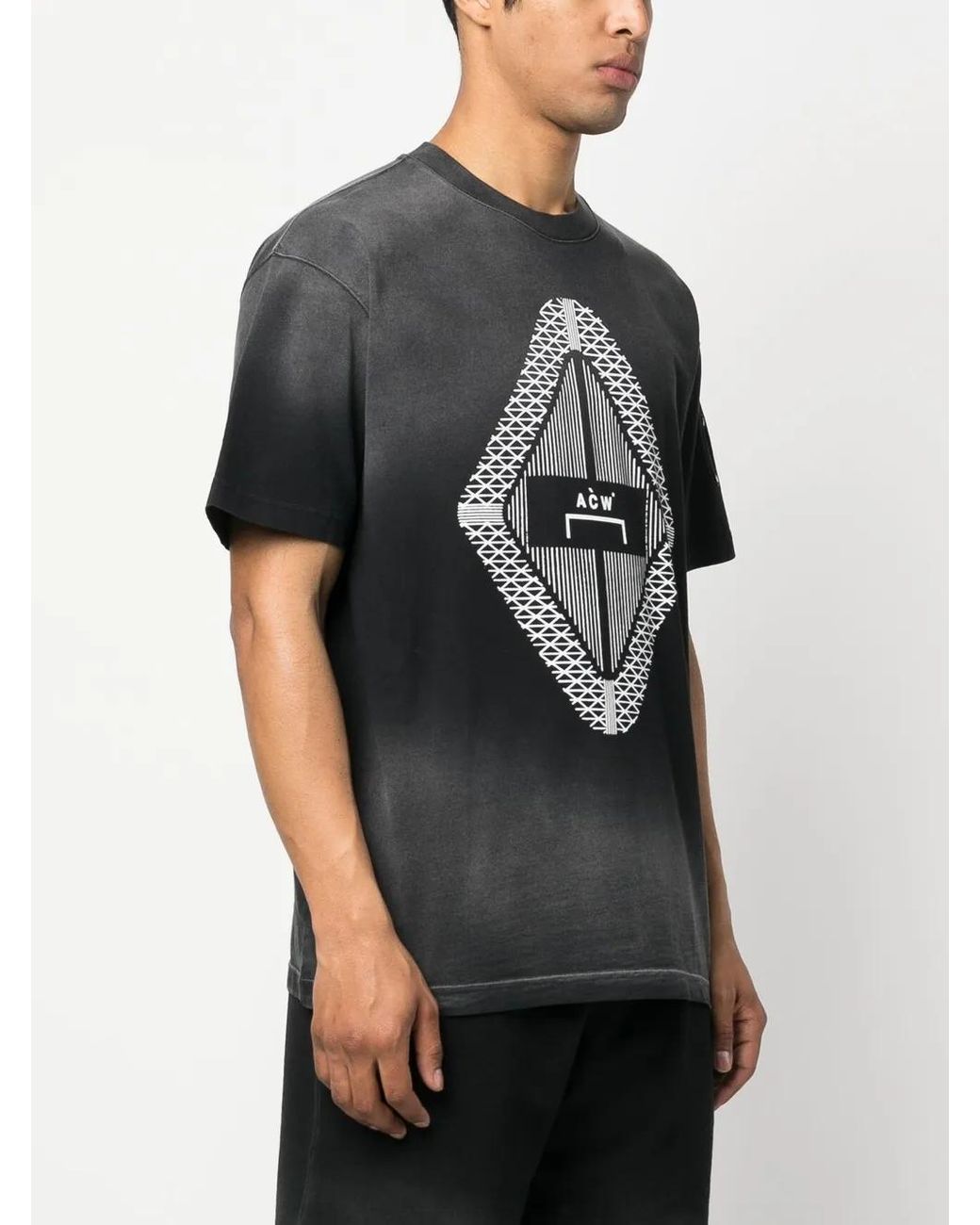 A_COLD_WALL* Black * Gradient T-shirt for men