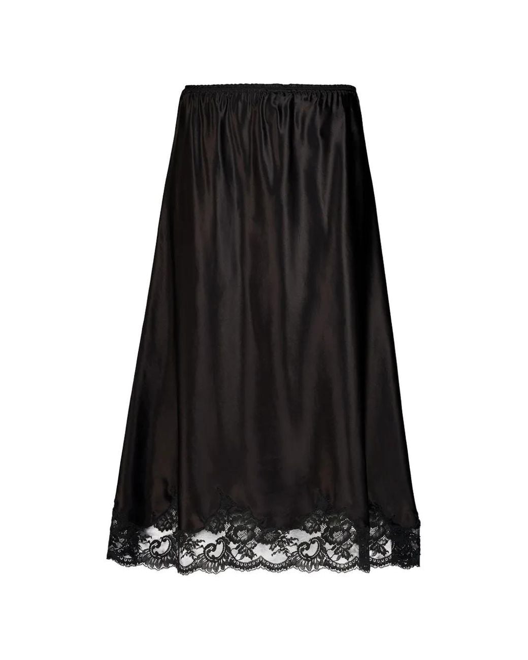 Rabanne Black Midi Skirt