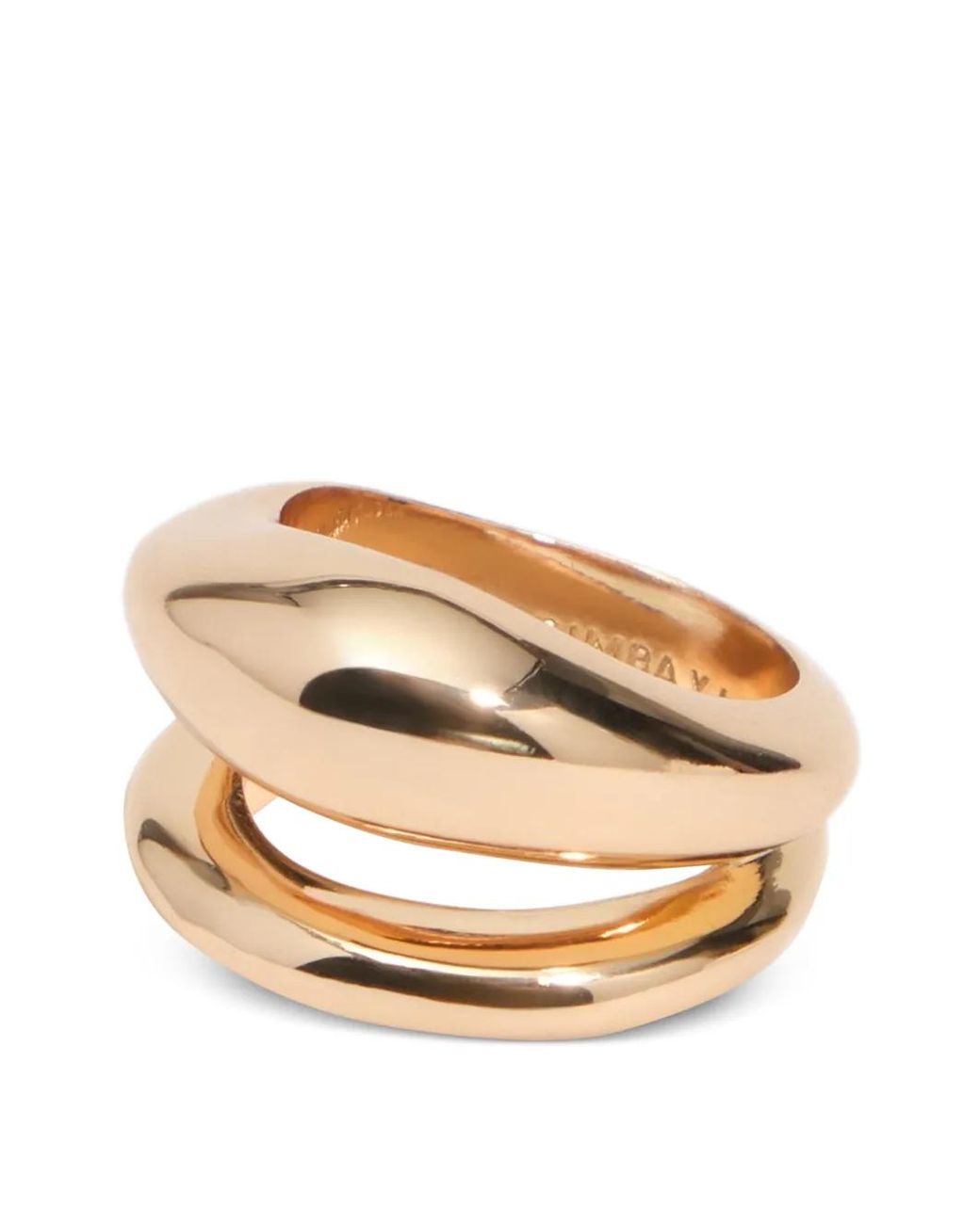 Bimba Y Lola Natural Two-Band Irregular-Tone Ring