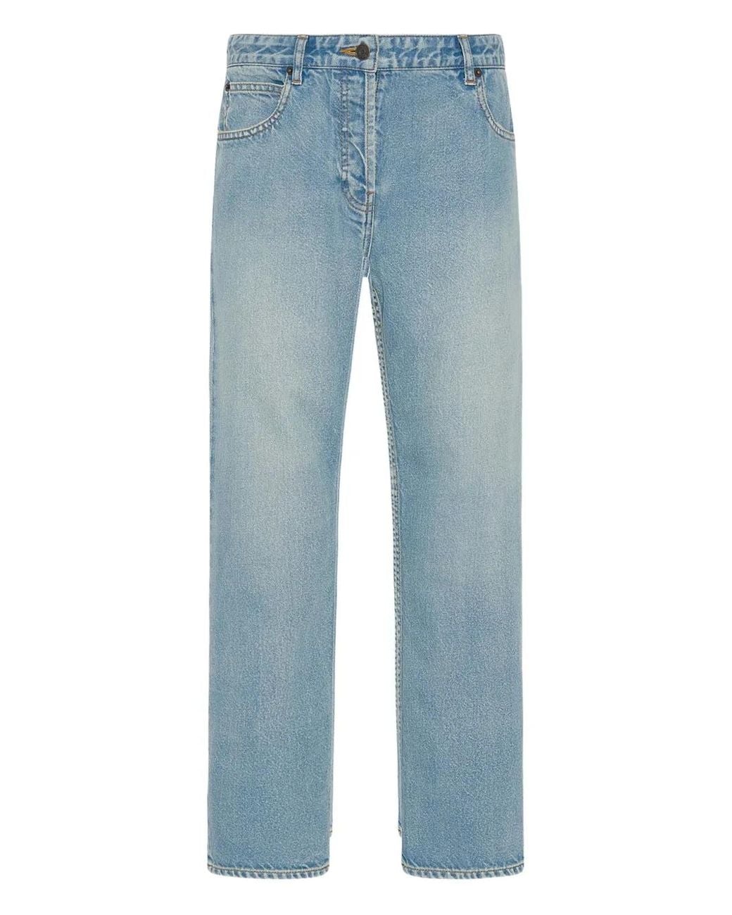 The Row Blue Riaco Jean In Cotton