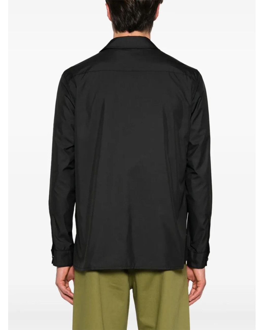 Camisa Ligera Eraldo de hombre de color Black