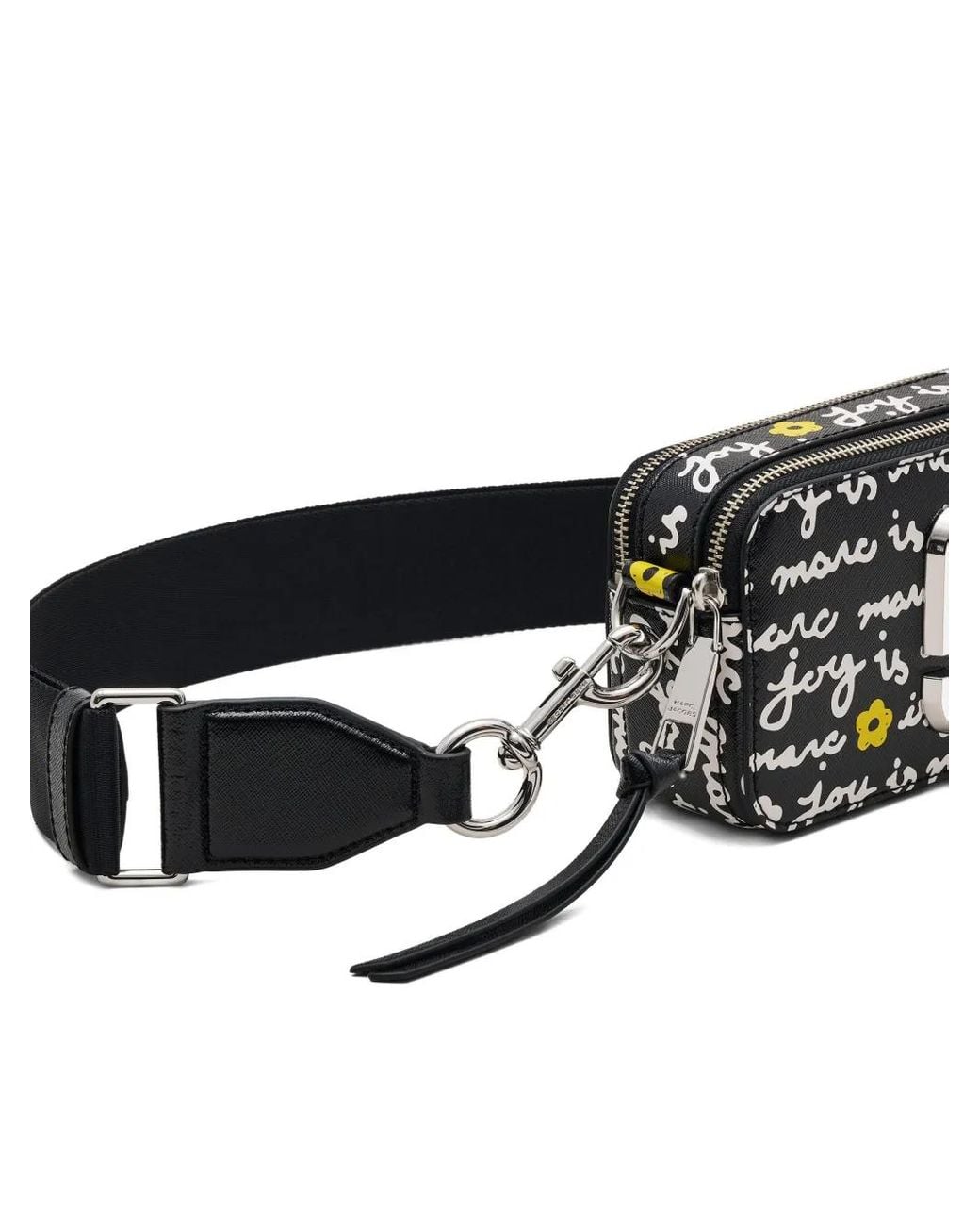 Marc Jacobs Black Joy Snapshot Mini Bag