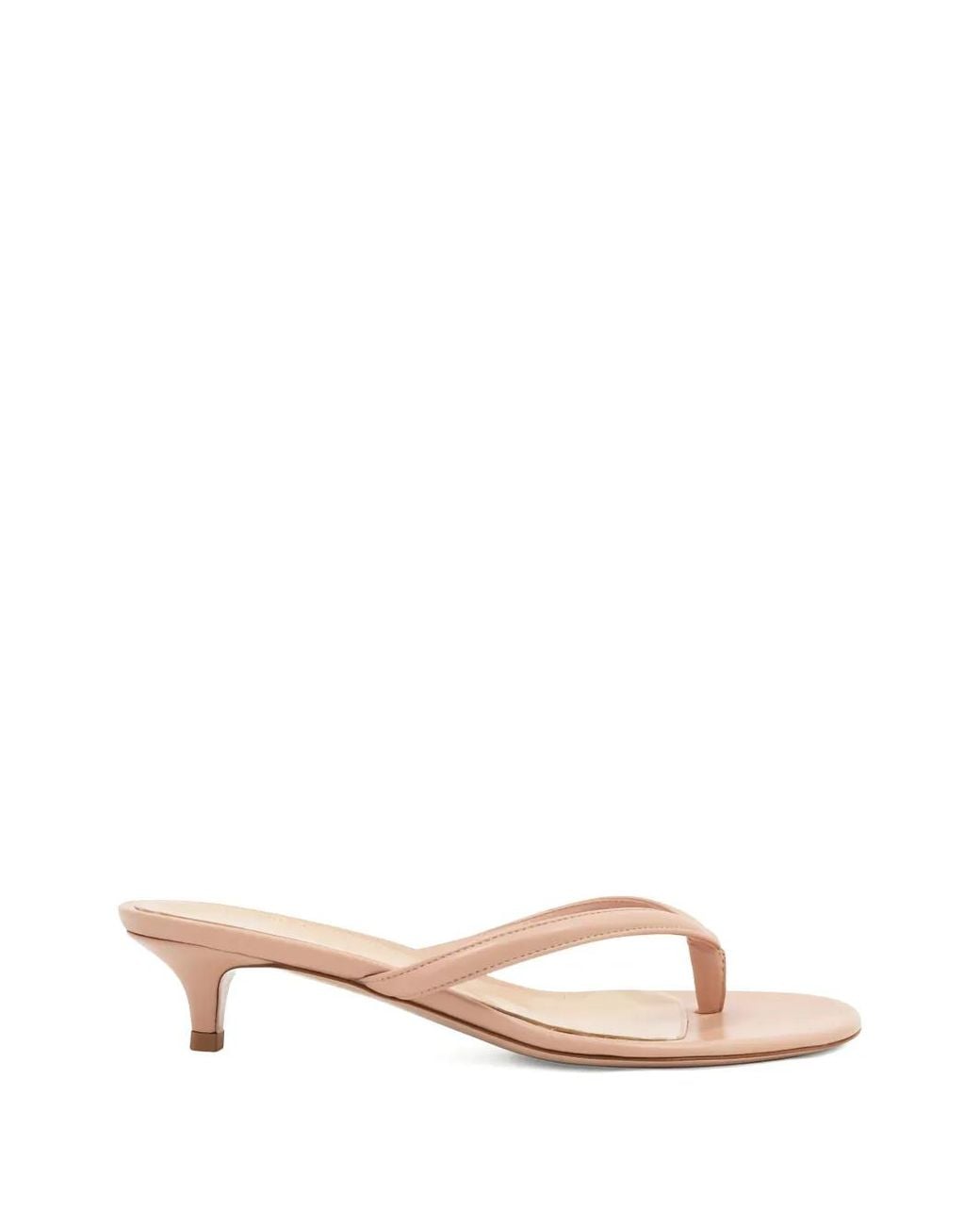 Gianvito Rossi Natural Thong-Strap Sandals