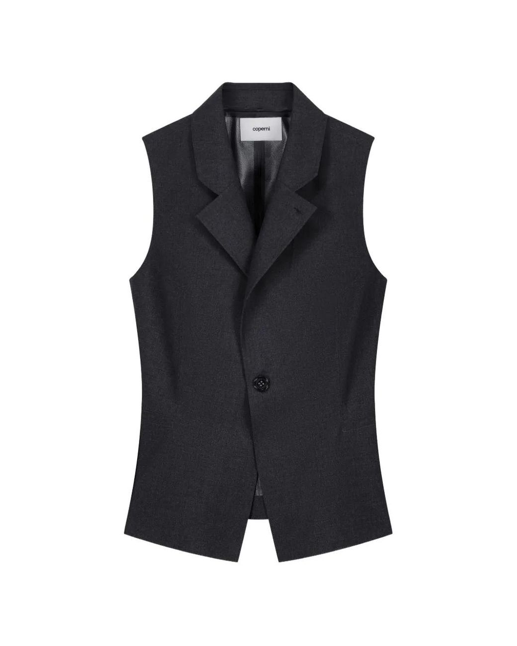 Coperni Blue Tailored V-Neck Vest
