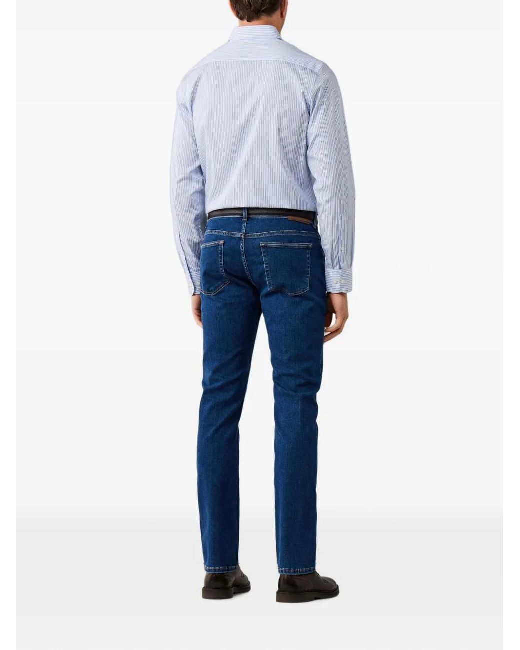 Hackett Blue Newburg Slim-Fit Jeans for men