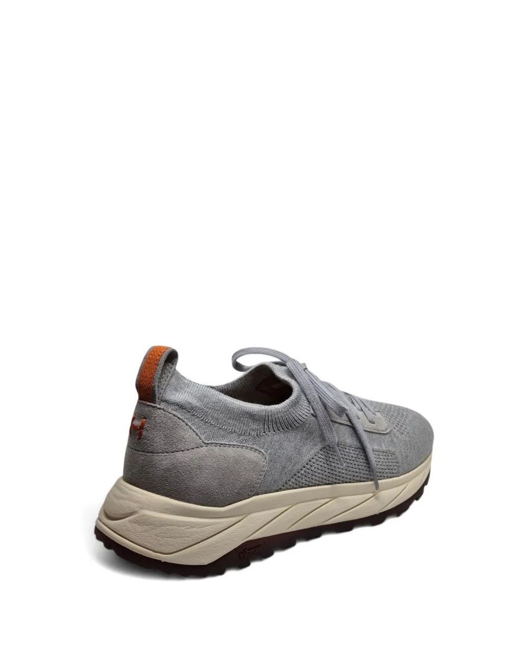 Henderson Gray Panelled Sneakers for men