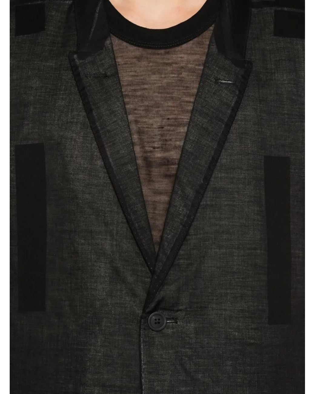 Rick Owens Black Concordian Blazer for men