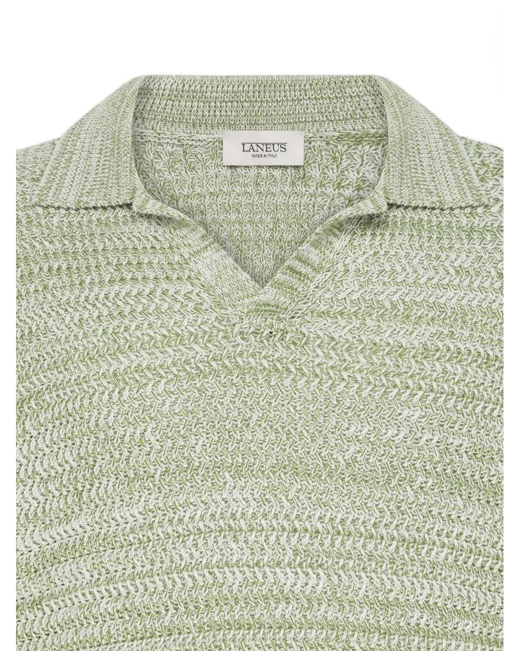 T-Shirt En Maille À Coupe Boxy Laneus pour homme en coloris Green