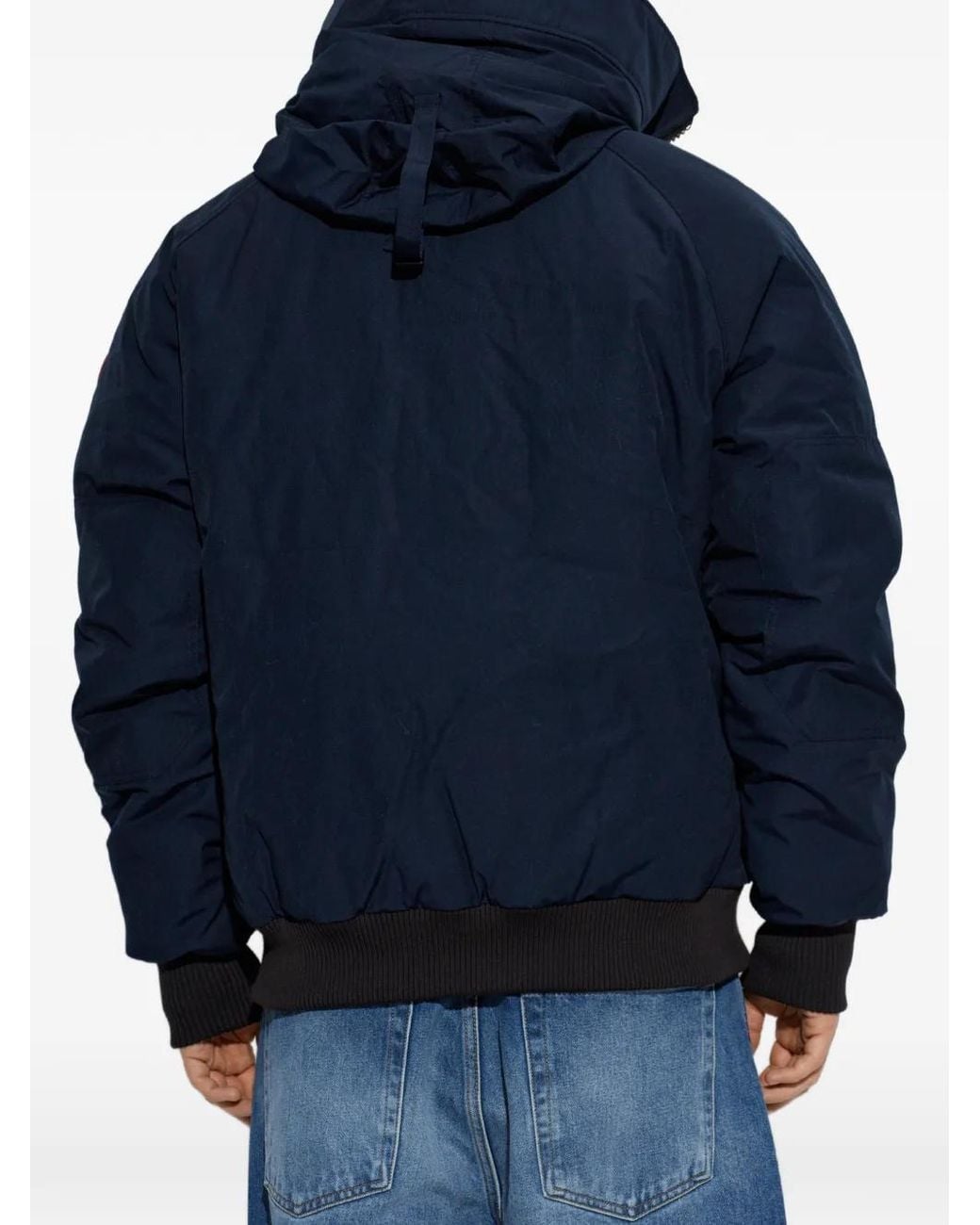 Canada Goose Blue Chilliwack Hooded Padded Jacket for men