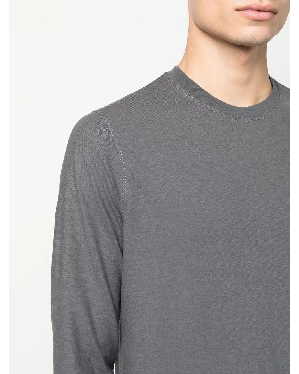 Zanone Ice T-Shirt in Gray für Herren