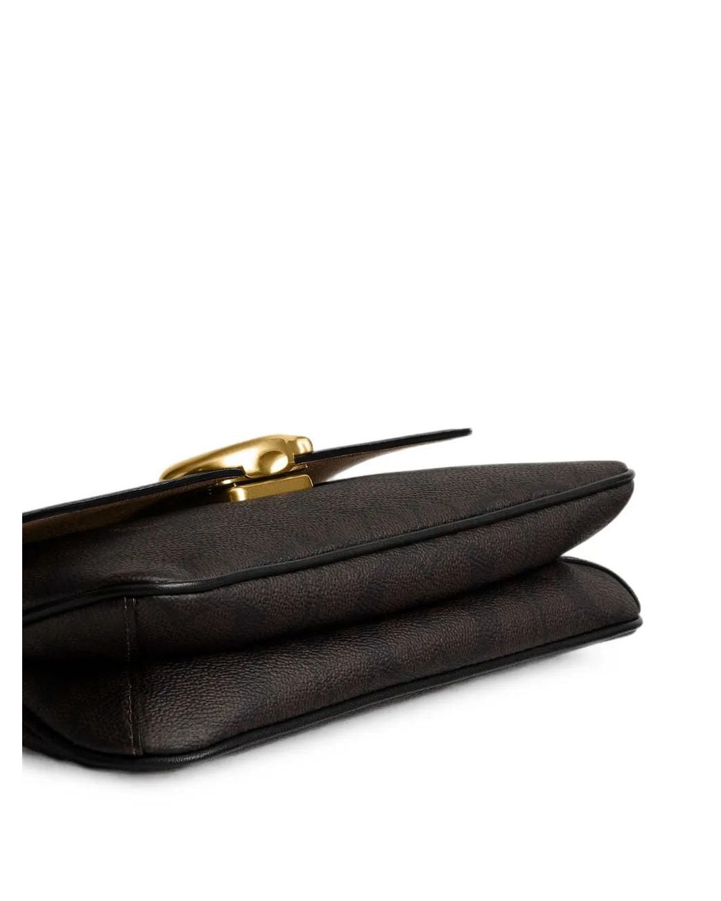 COACH Black Jet Signature Shoulder Bag