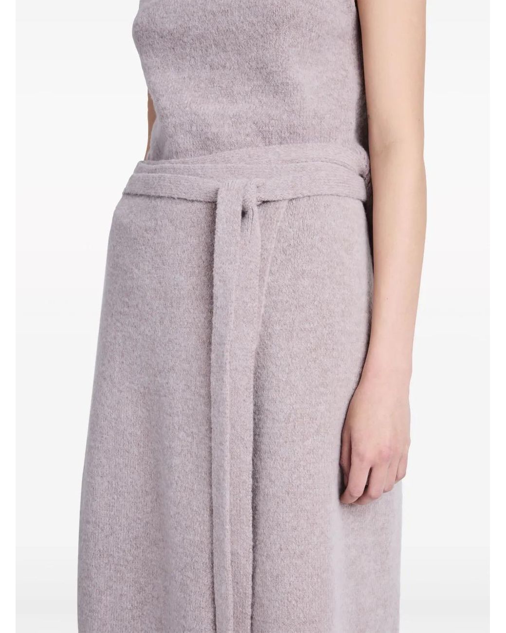 Proenza Schouler Gray Zadie Knit Wrap Skirt