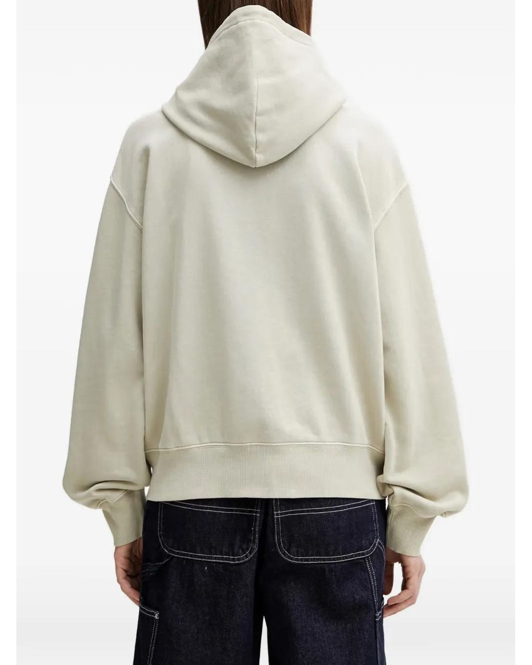 Carhartt Natural Nelson Logo-Patch Hoodie