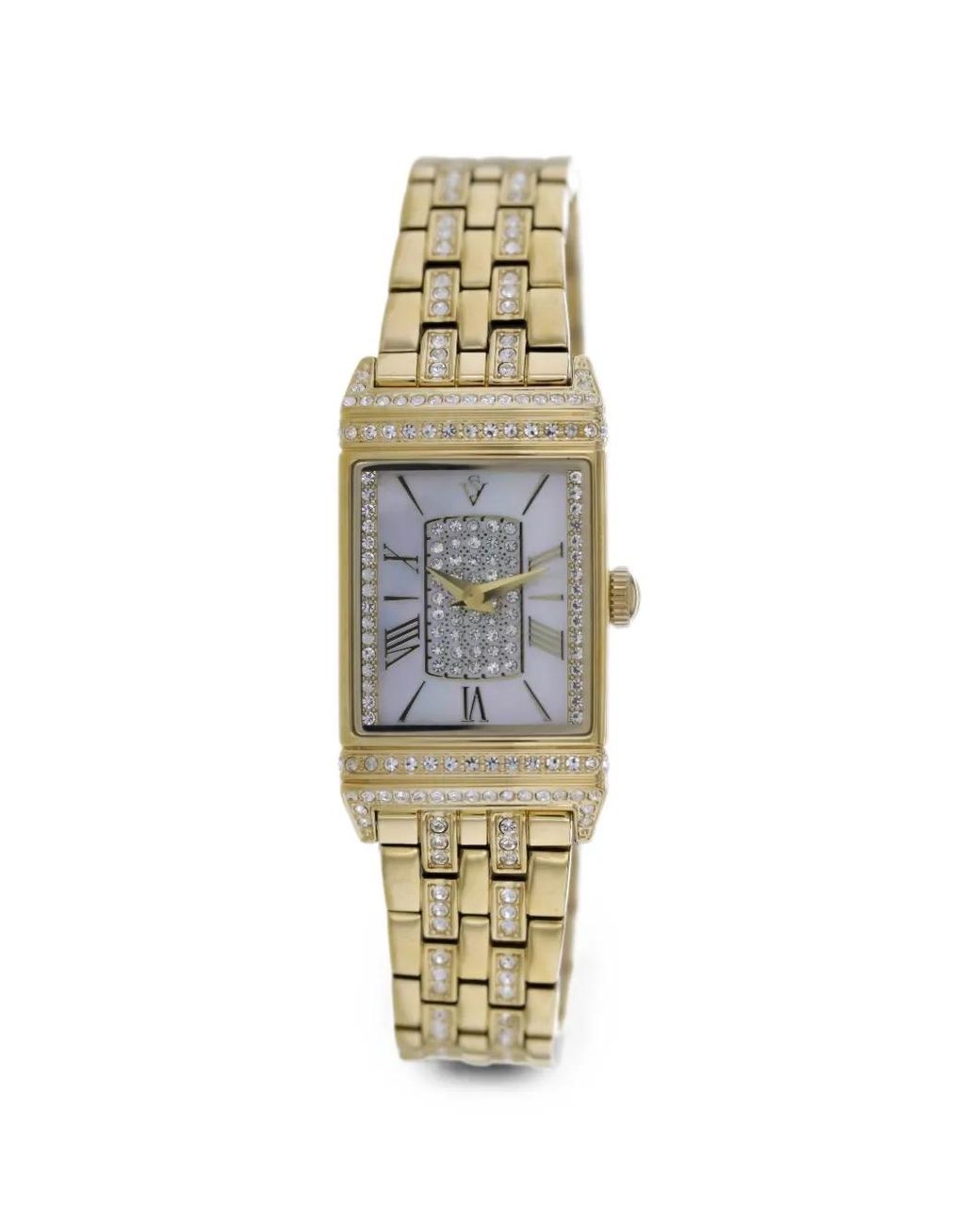 Christian Van Sant Metallic Amara Crystal-Embellished 34Mm Watch
