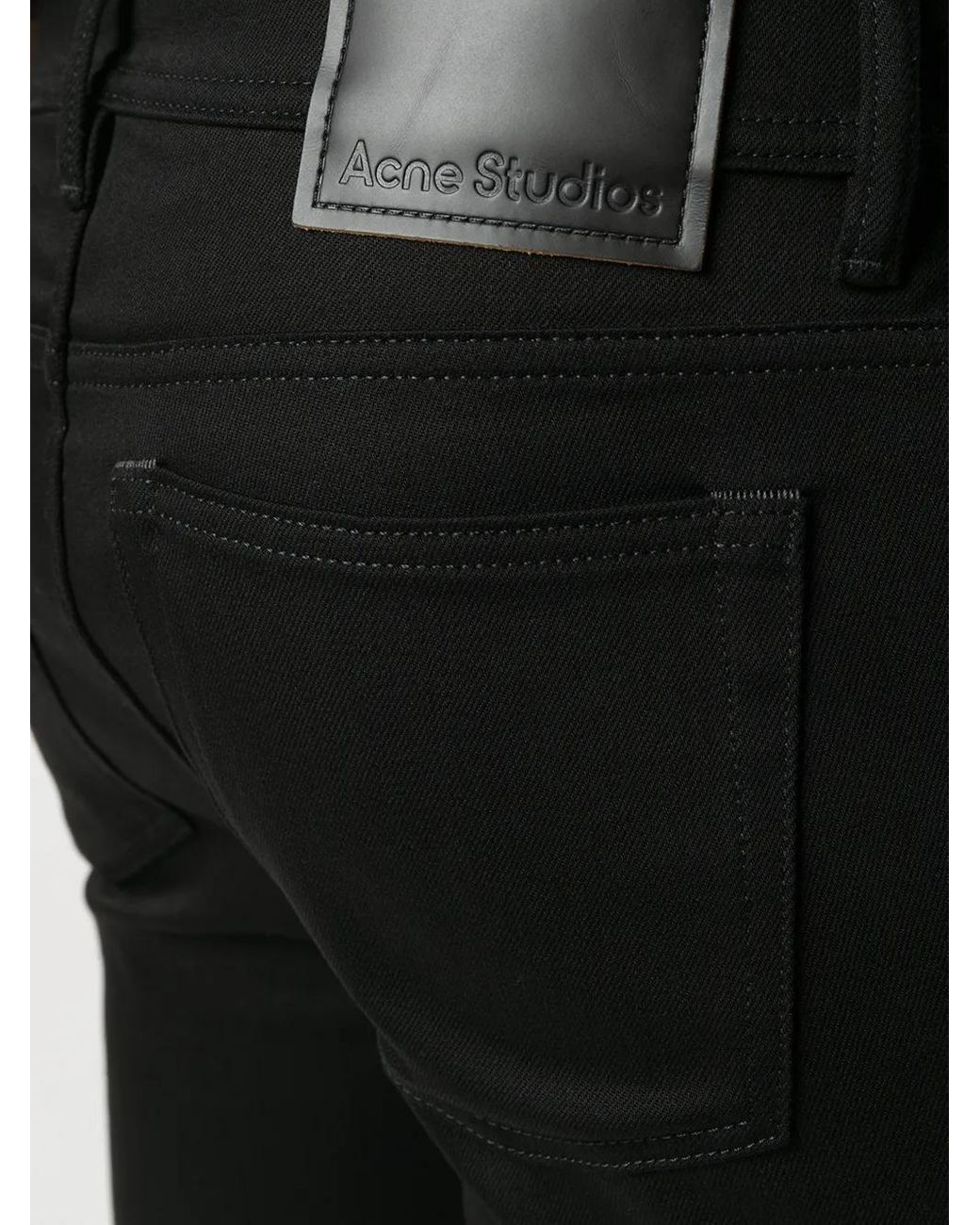 Acne Black North Skinny-Fit Jeans for men