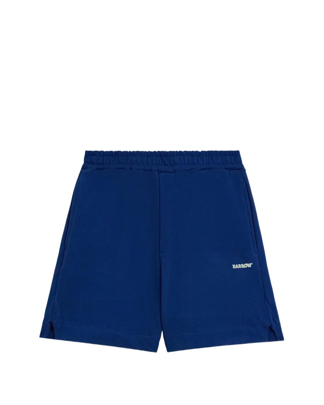 Barrow Blue Logo Shorts for men