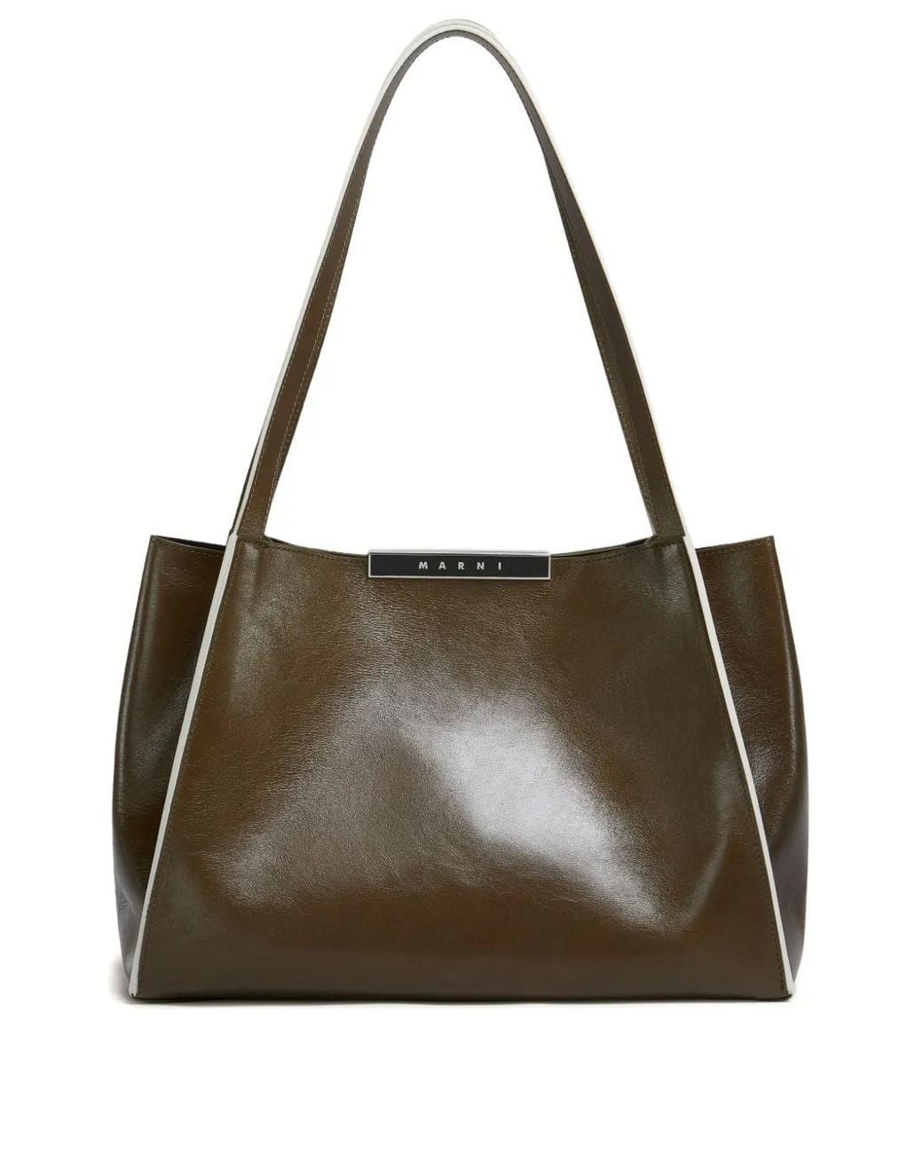 Marni Brown Tote Ew Small Bag