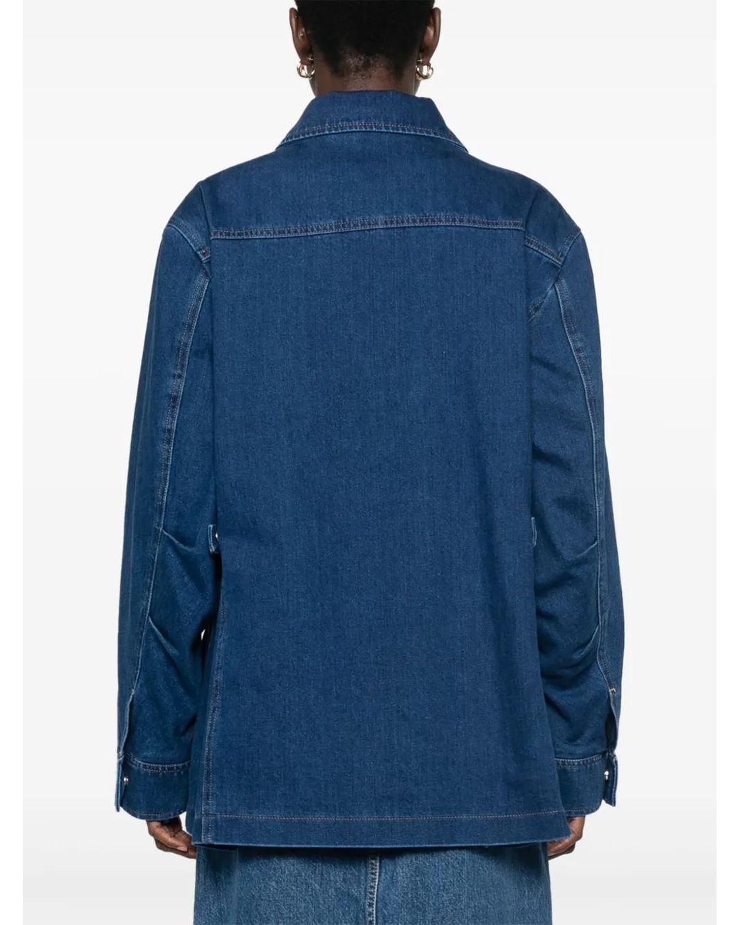 Closed Veldjack in het Blue