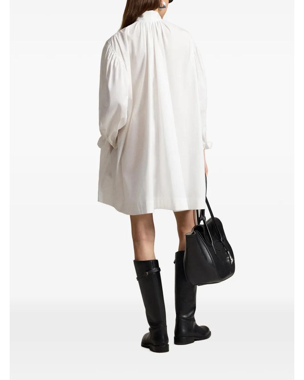Polo Ralph Lauren White Sigrid Mini Dress