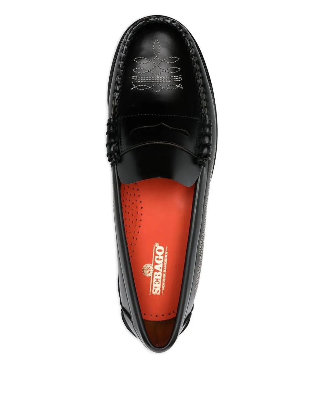 Sebago Black Penny Loafers for men