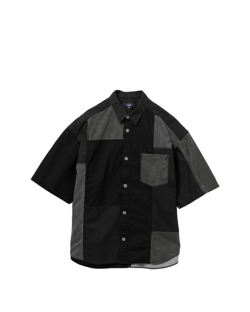 Comme des Garçons Black Patchwork Shirt for men