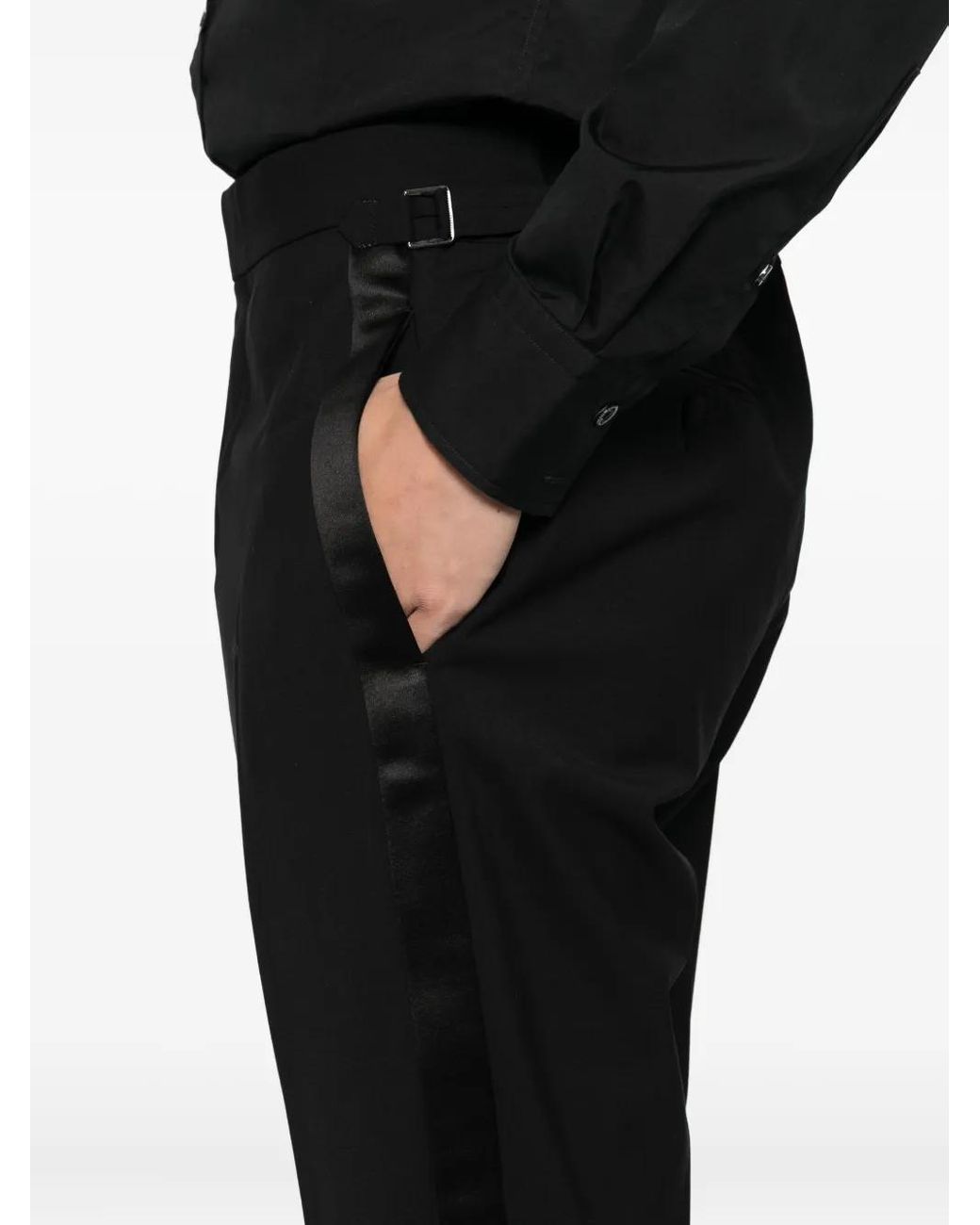 Tom Ford Black O'Connor Trousers for men