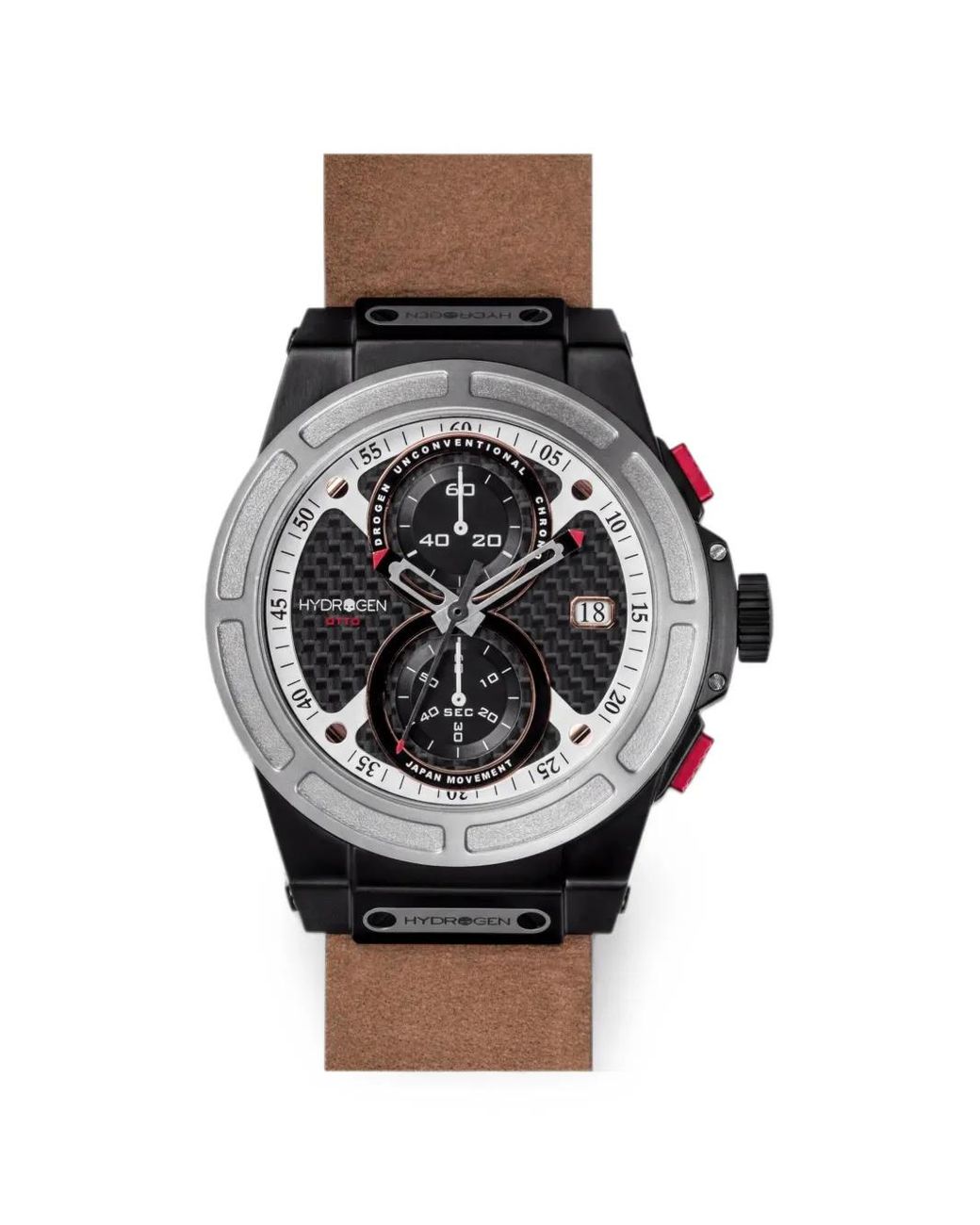 Hydrogen Black Montre Otto Chronograph Mm for men