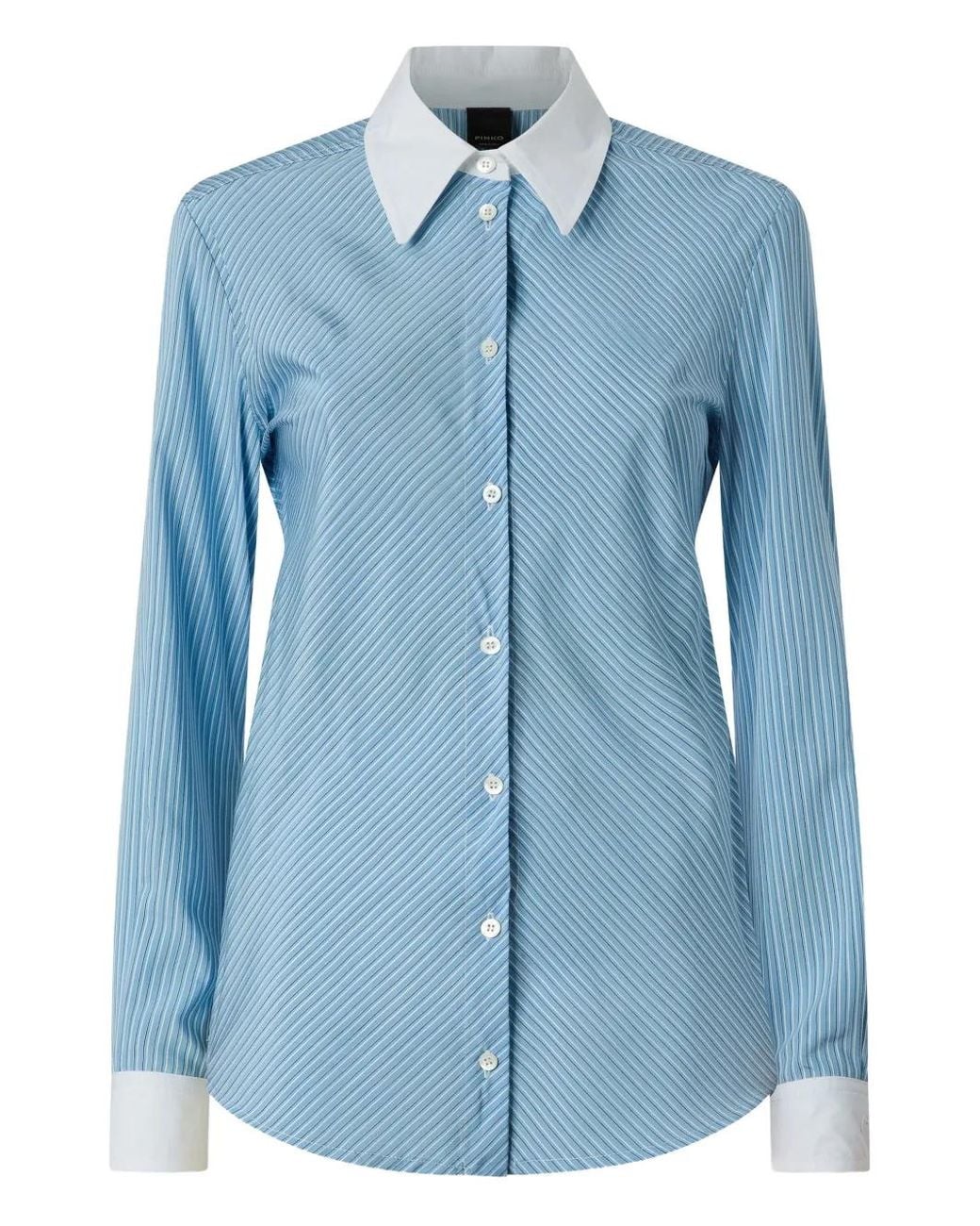 Camisa A Rayas Pinko de color Blue