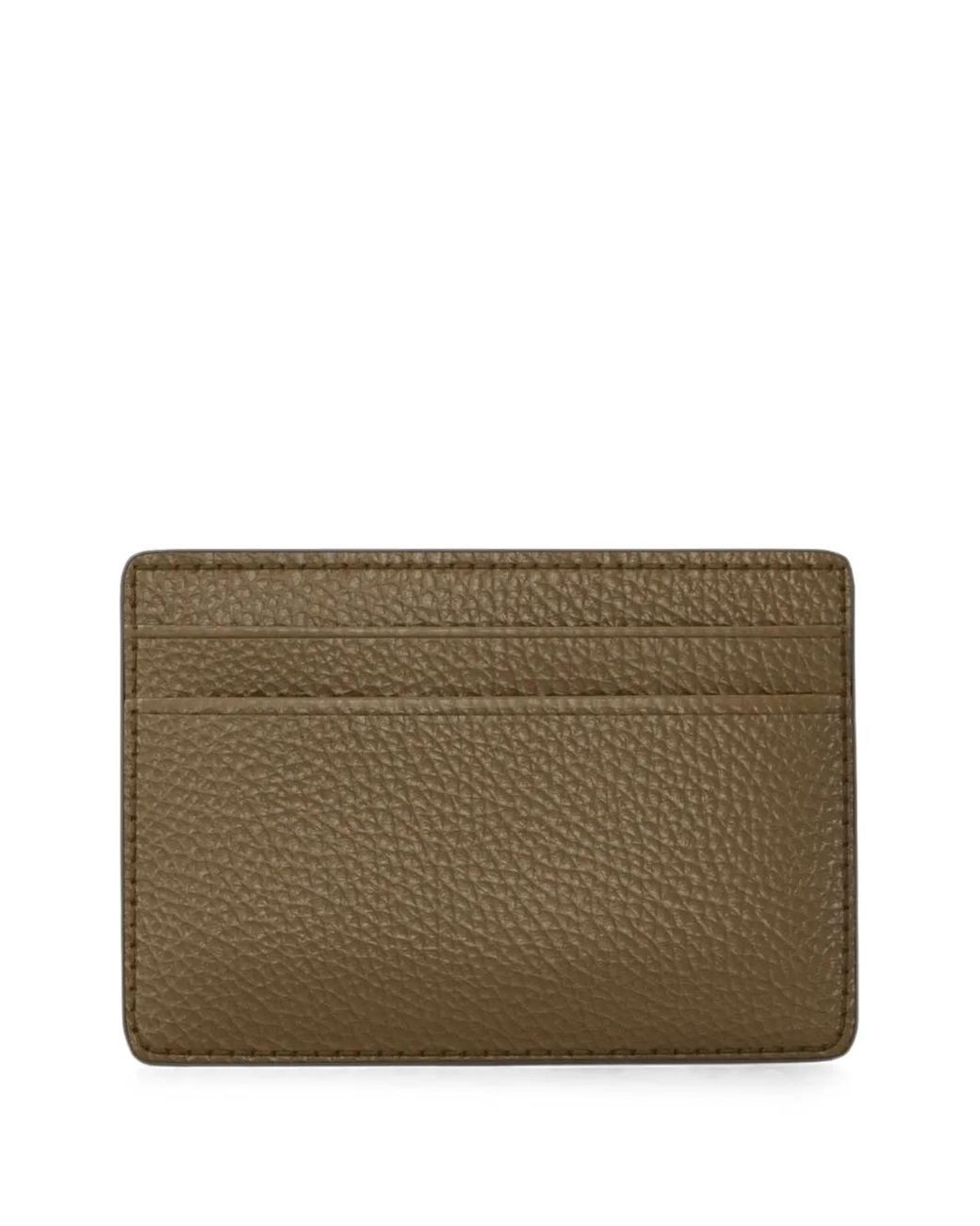 Michael Kors Brown Leather Card Case