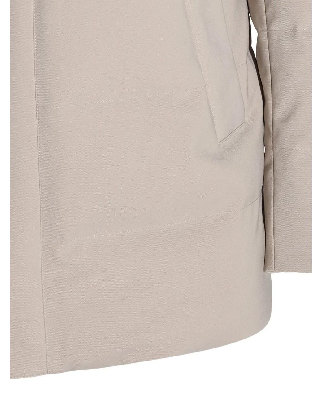 Montecore Natural Hooded Padded Coat for men