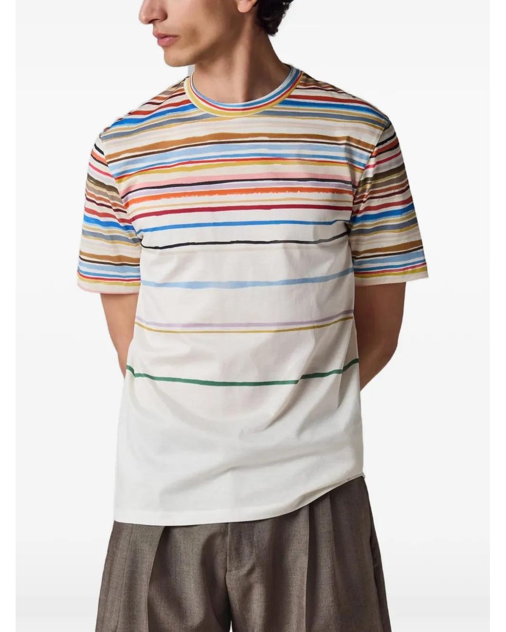 Paul Smith White Cairo T-Shirt for men
