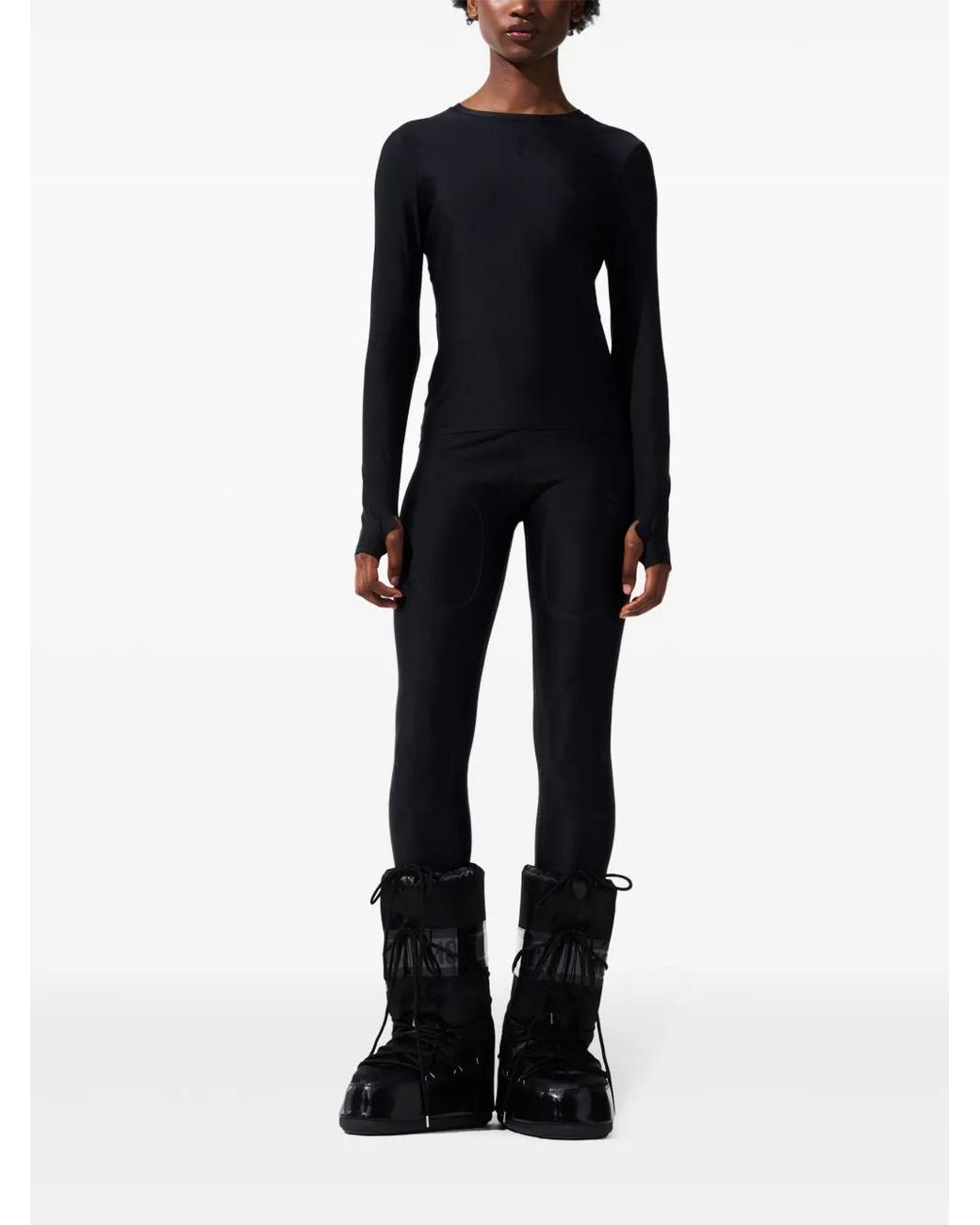 Perfect Moment Blue Compression Leggings