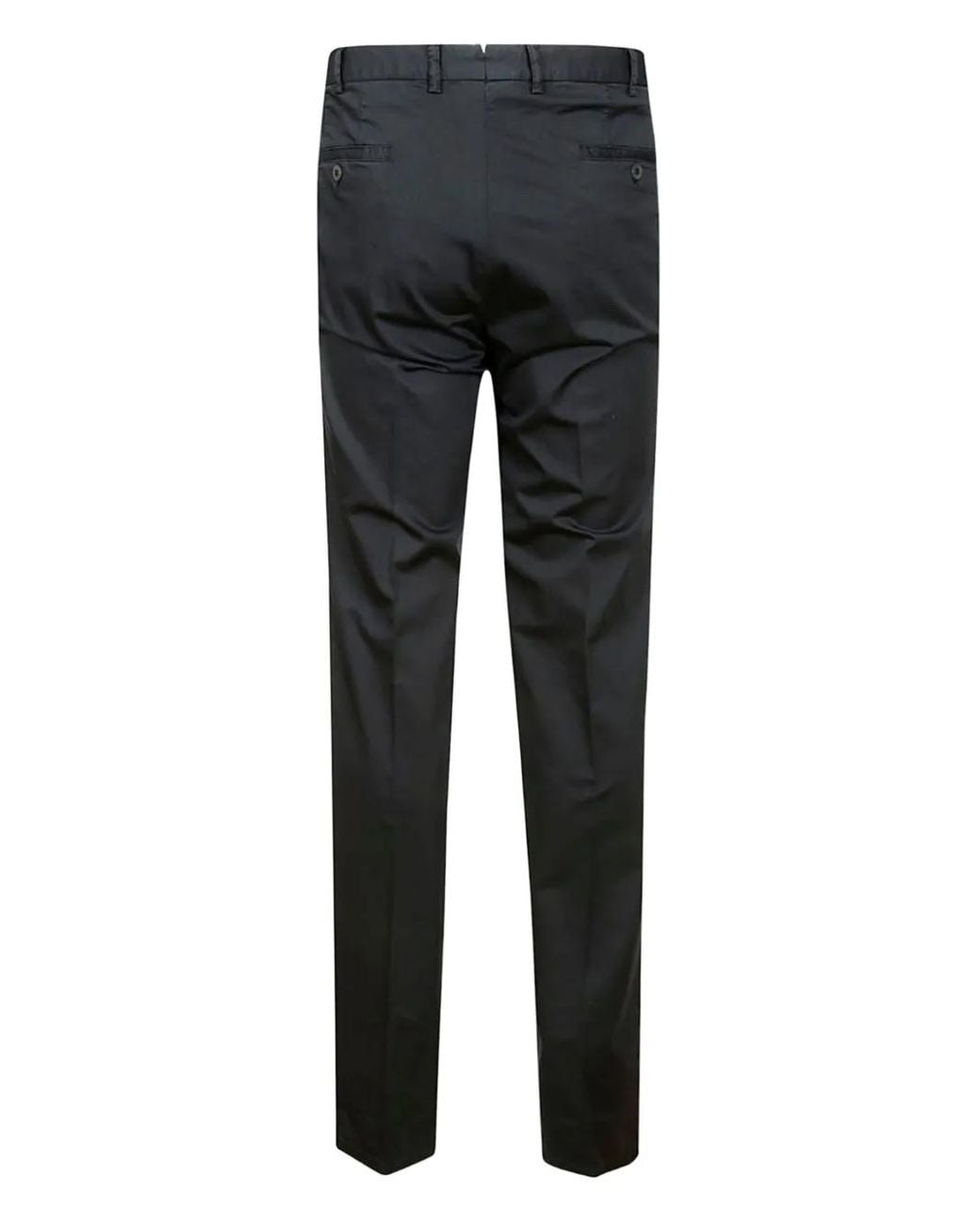 Rota Blue Zip-Fly Button-Fastening Trousers for men