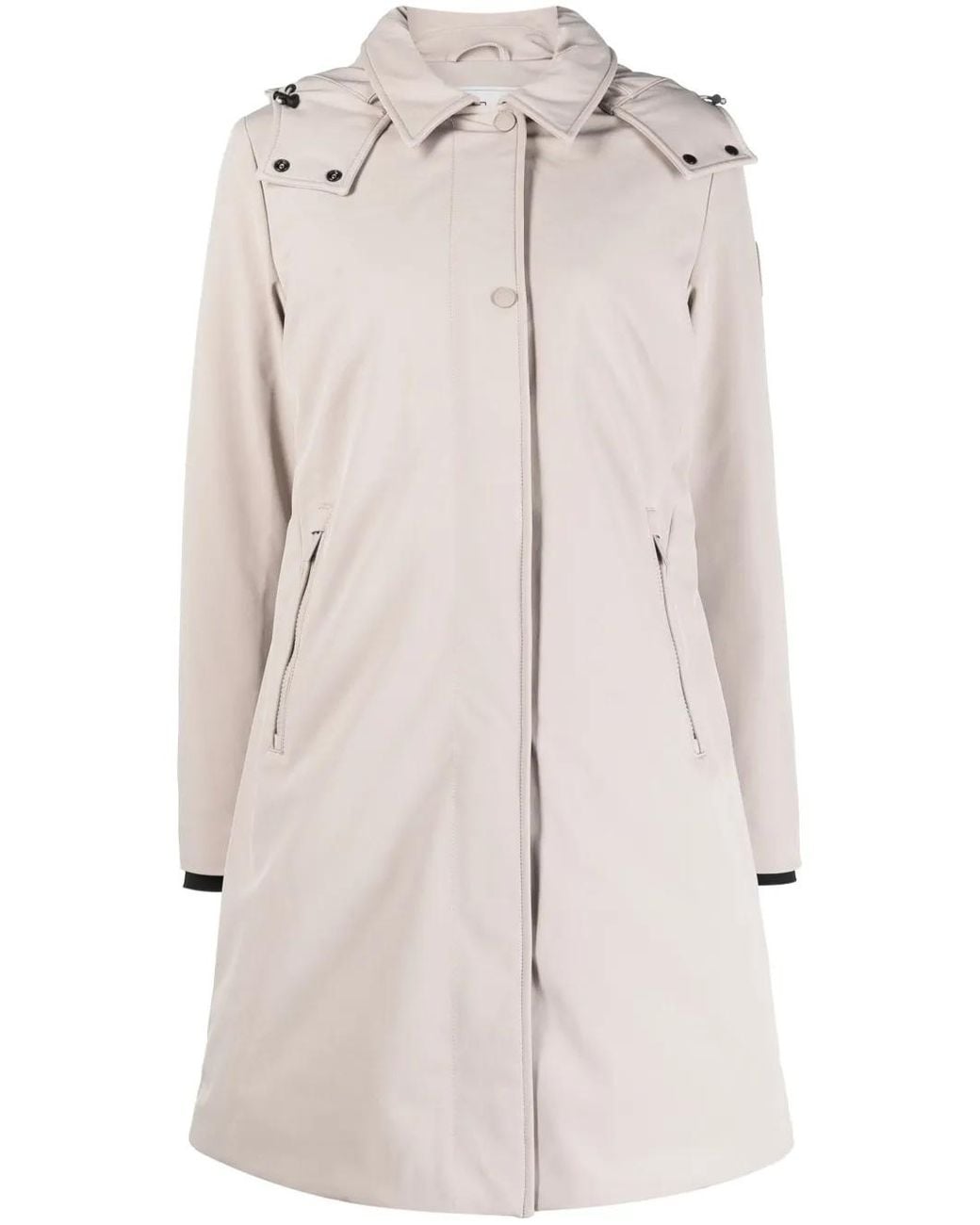 Woolrich Natural Firth Hooded Parka Coat
