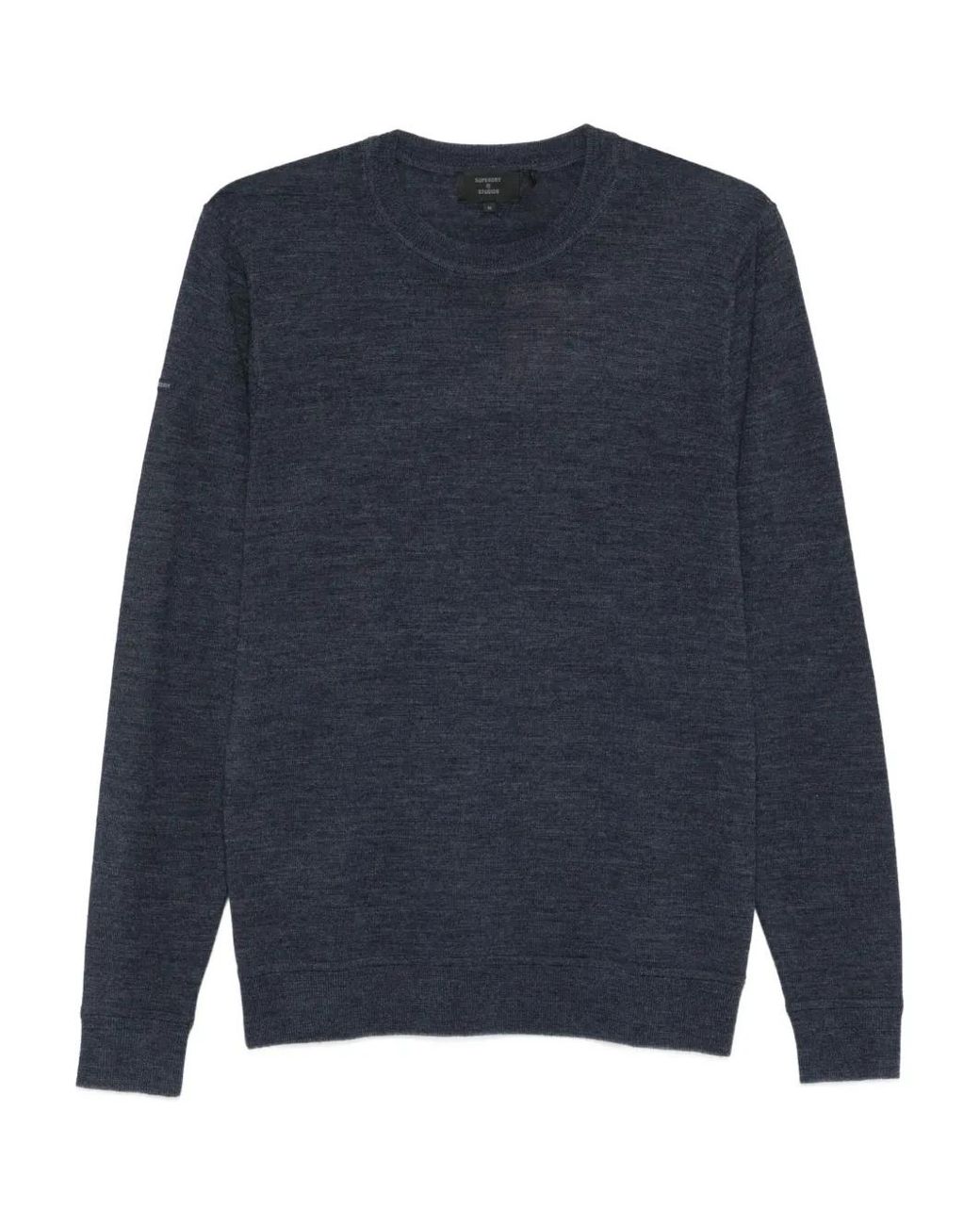 Superdry Blue Crew-Neck Sweater for men
