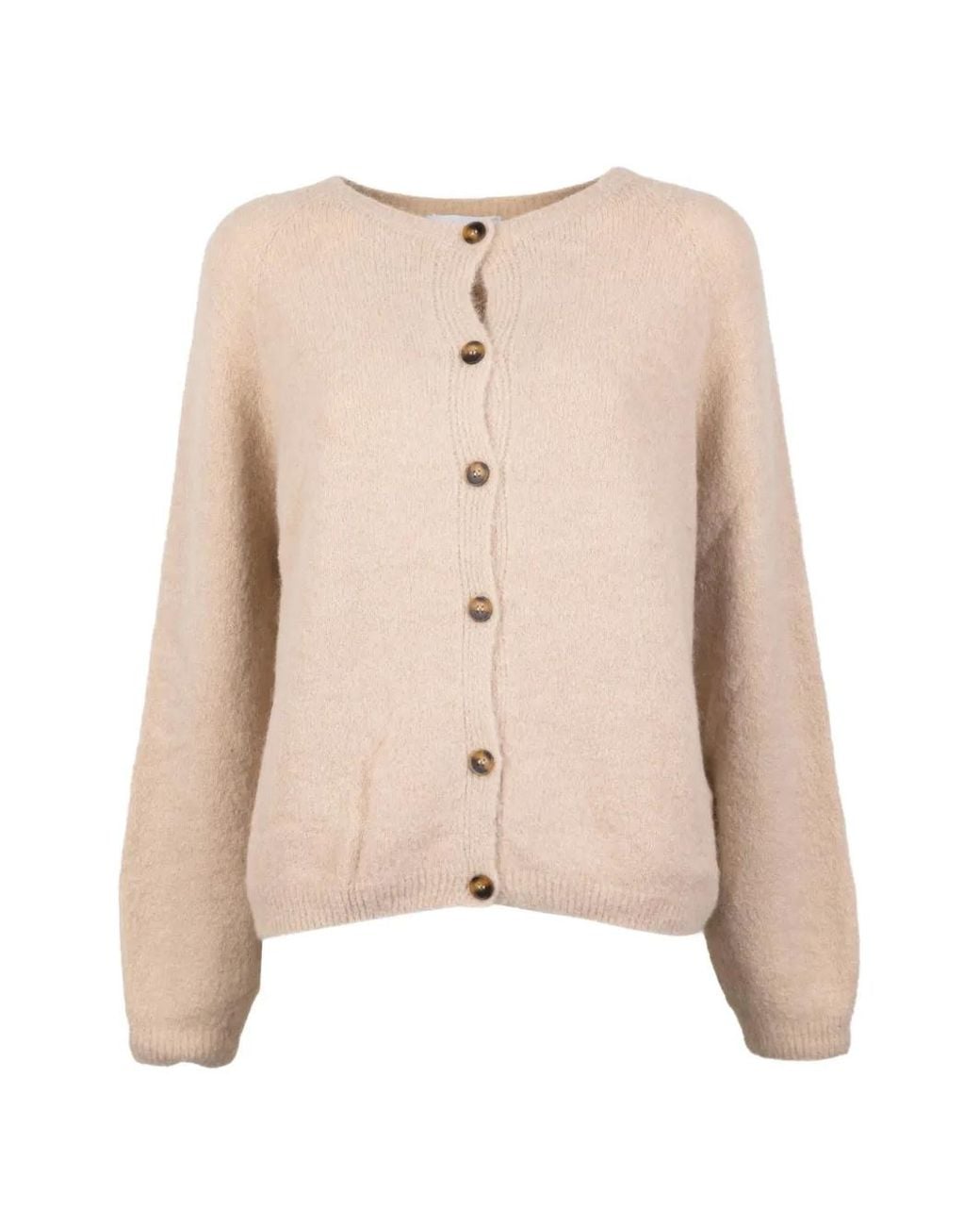 Cinque Natural Cardigan À Manches Raglan Et Fini Brossé