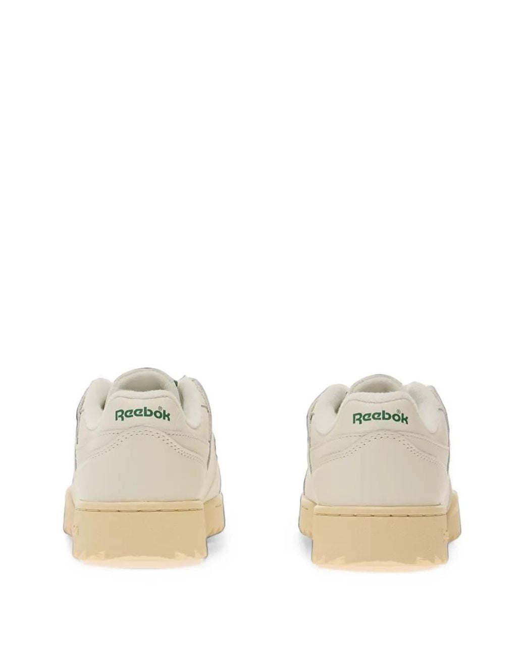 Reebok White Baskets Workout Plus Ripple