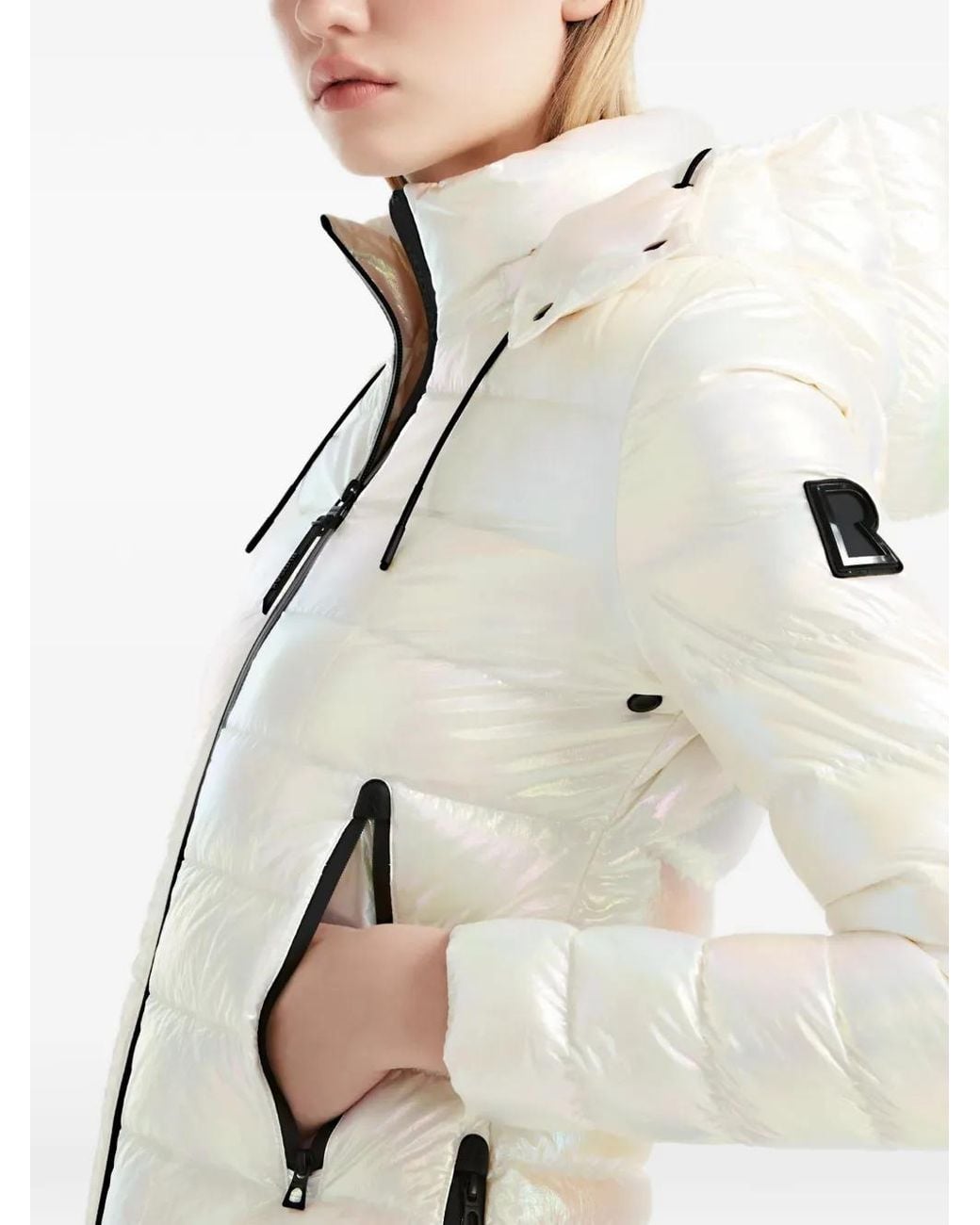 Rudsak White Melissa Quilted Down Jacket