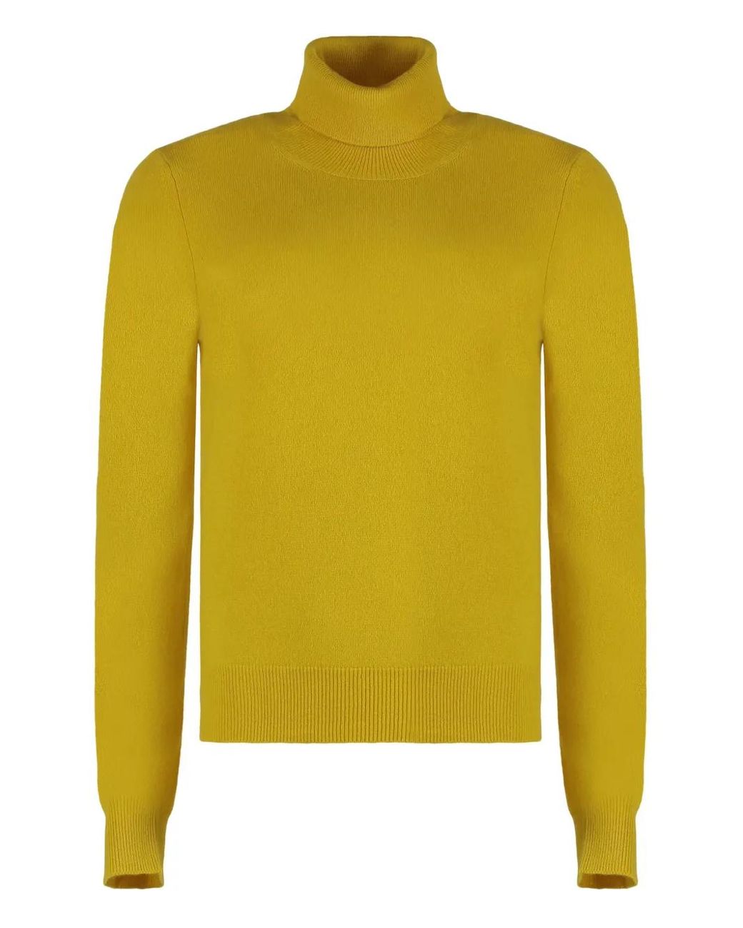 Malo Yellow Cashmere Jumper