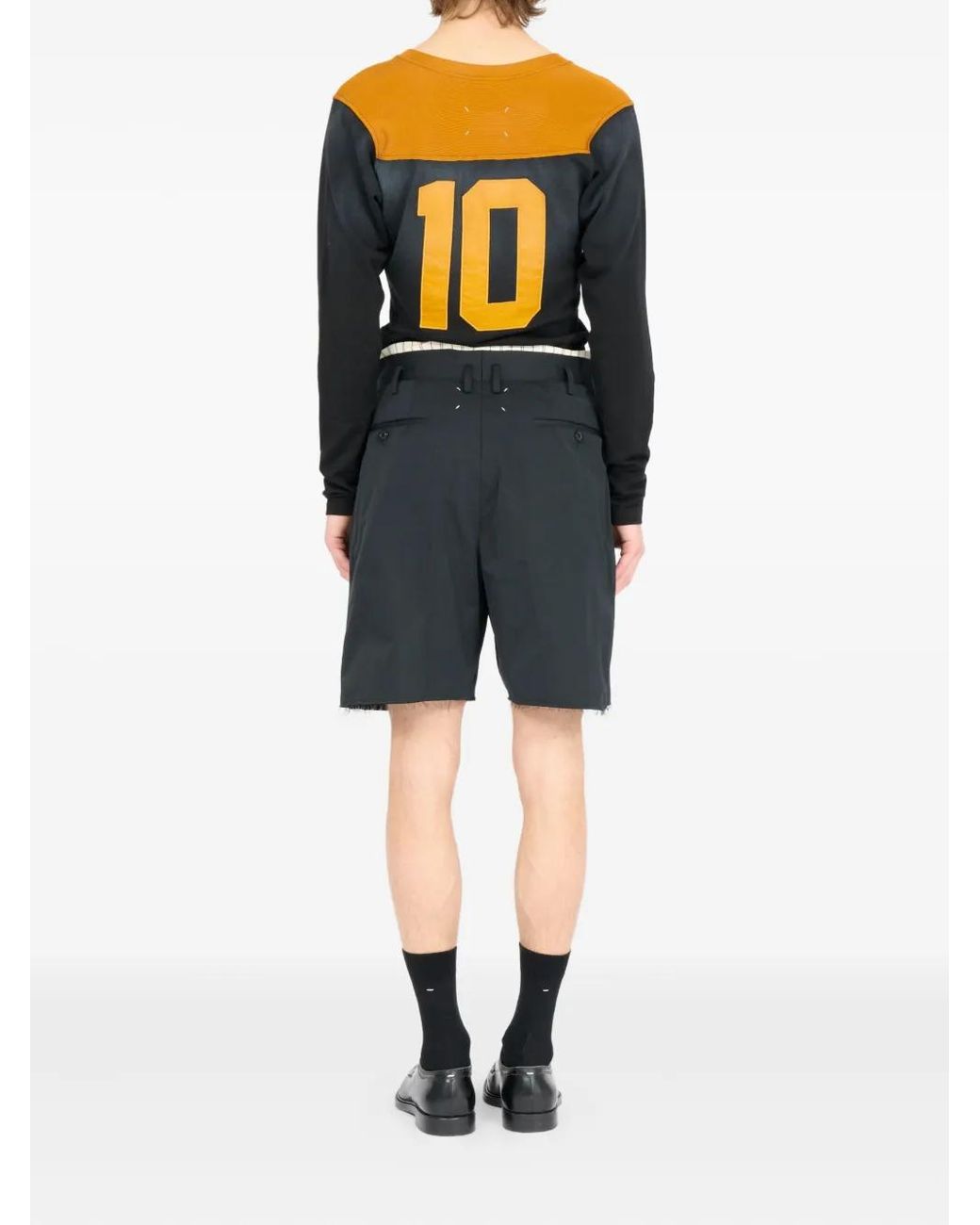 Maison Margiela Gray Tailored Shorts for men