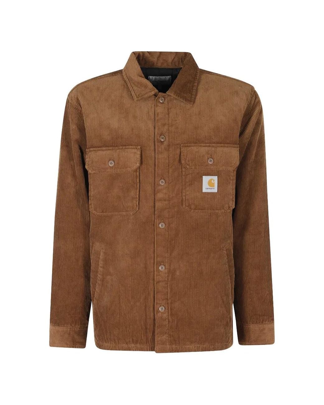 Carhartt Brown Whitsome Corduroy Jacket for men